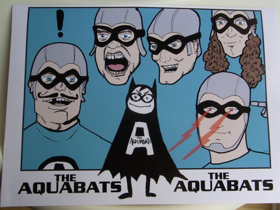 Image of Aquabats A4 Print