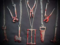 Image 4 of Bloody Weapons Necklace *WAS £16 NOW £10*