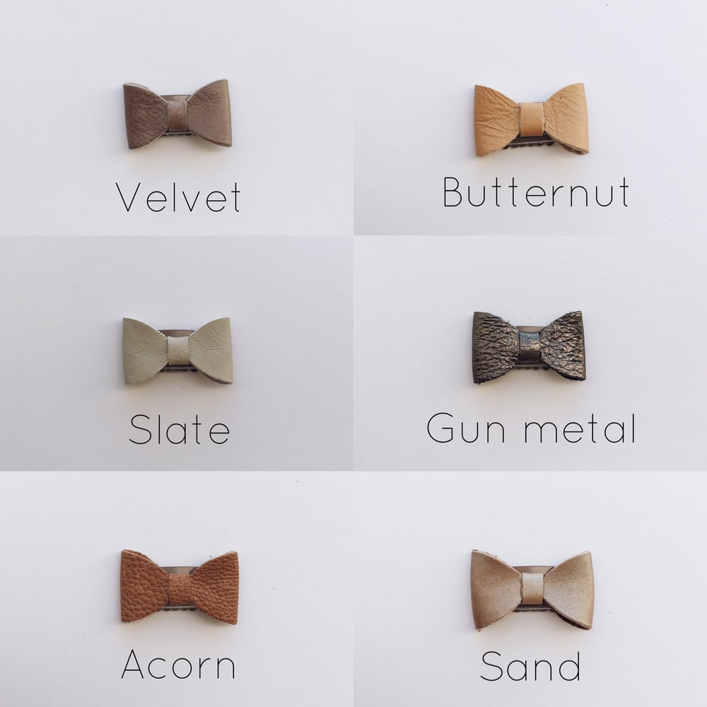 Image of Original petite bows in the neutrals