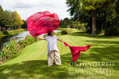 Image of Hand-Dyed Warrior's Armor- Worship Flags