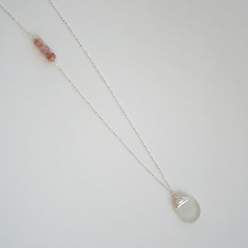 Image of Autumn Sea Glass//Necklace 