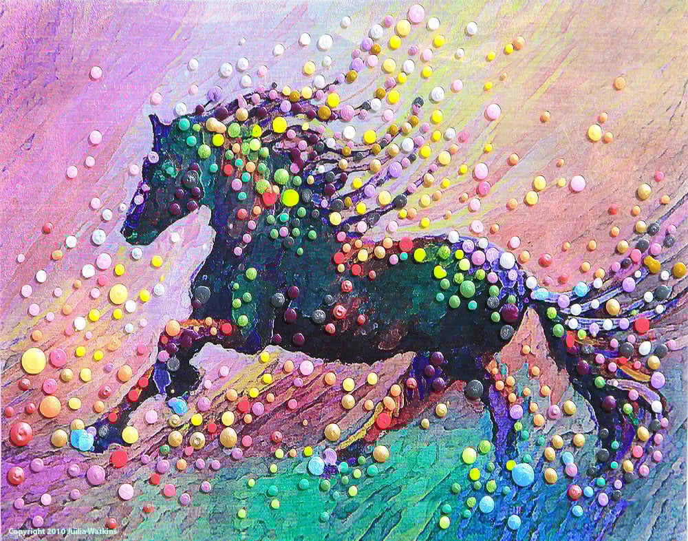 Image of Spirit Horse II - Find the answers within yourself.