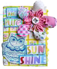 Image 1 of Fabric Sketchbook Journal 04