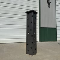 Image 4 of Garden Column - Star Pattern