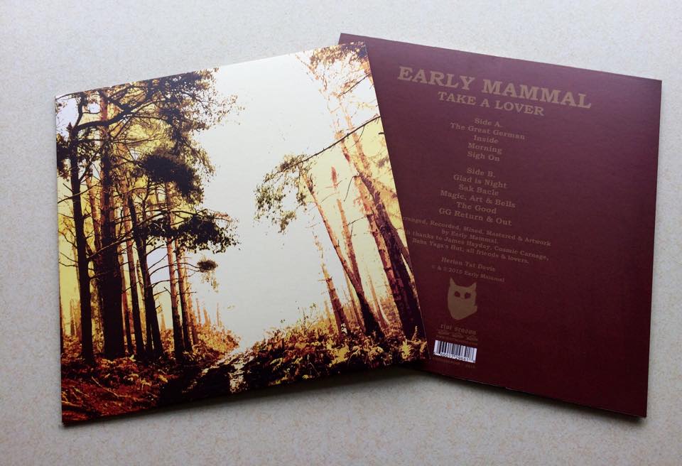 EARLY MAMMAL 'Take A Lover' Gold Vinyl LP