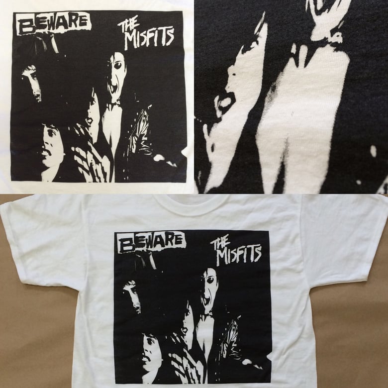 Image of Misfits "Beware" White