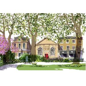 Newington Green, spring