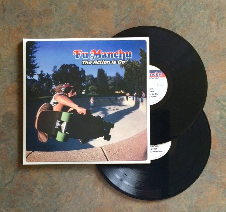 Image of "the action is go" double LP