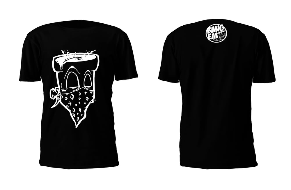 Image of Black Ablescups Bang Em' Tee