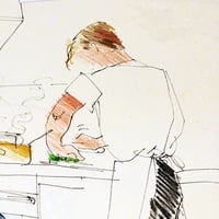 Image of Jason Cooking Christmas Dinner