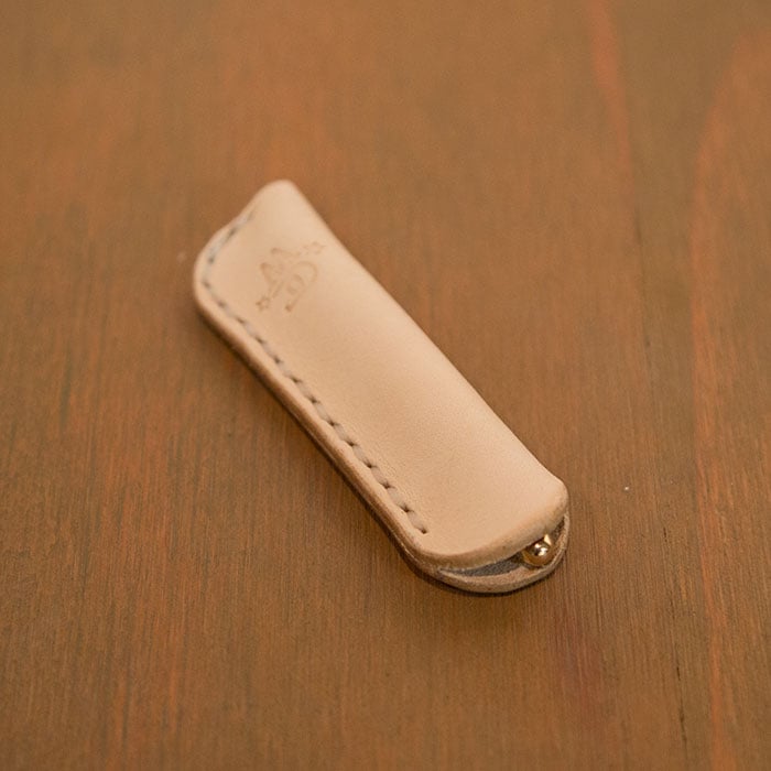 Image of Bullet Fisher Space Pen Leather Sleeve