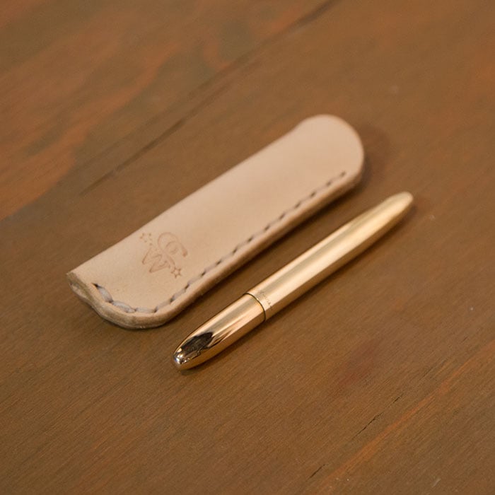 Image of Raw Brass Bullet Fisher Space Pen