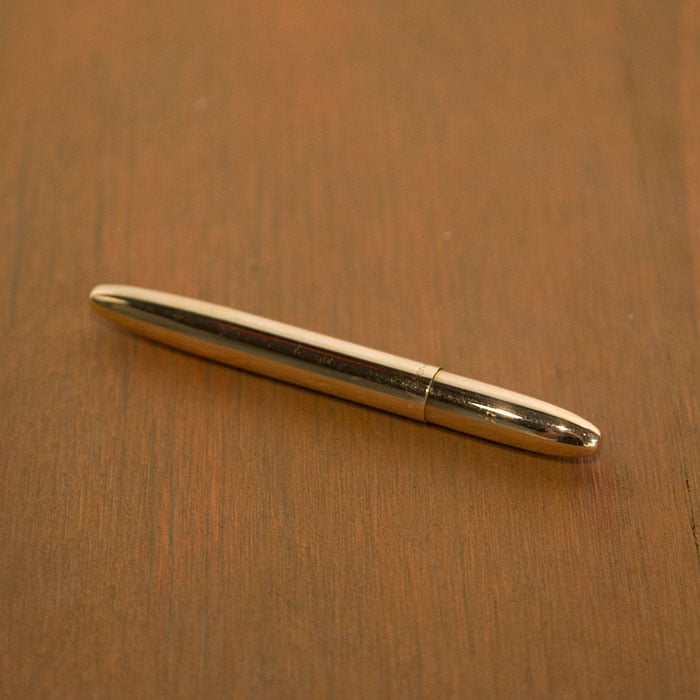 Image of Raw Brass Bullet Fisher Space Pen