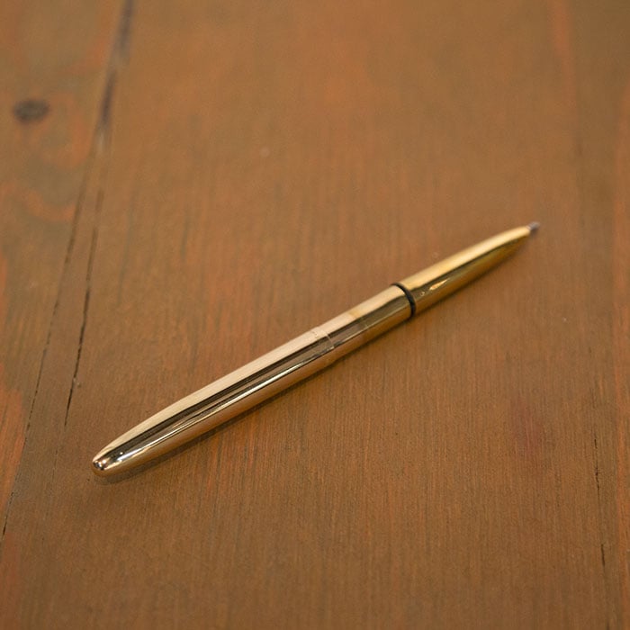 Image of Raw Brass Bullet Fisher Space Pen