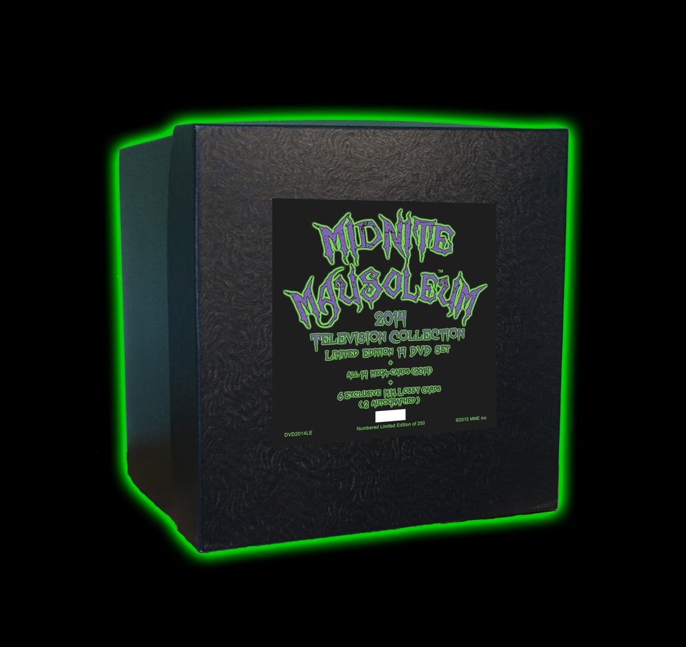 Image of Midnite Mausoleum 2014 TV Collection Box set (limited edition)
