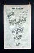 Image of Vegan 'Inspiration' Tea Towel