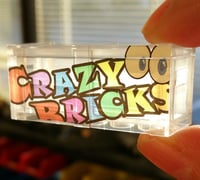 Exclusive STAINED GLASS Edition CrazyBricks Crate