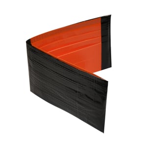 Image of Handmade Duct Tape Wallet - Special Orange & Black Edition