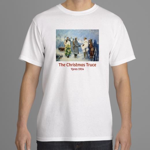 Christmas Truce 1914 Ypres T shirt £16.99 ( + £5 P'n'P) Image 2