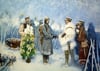 The Christmas Truce at Ploegsteert Wood 1914 A3 £40