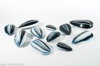 Image 1 of Blown Glass Nuts and Seeds Collection (11 pieces, various sizes)