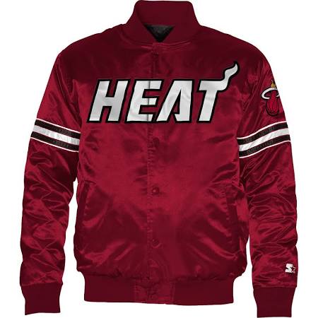 Xl Miami Heat Starter Jacket Vintage Heat Jacket90s Heat -  Sweden