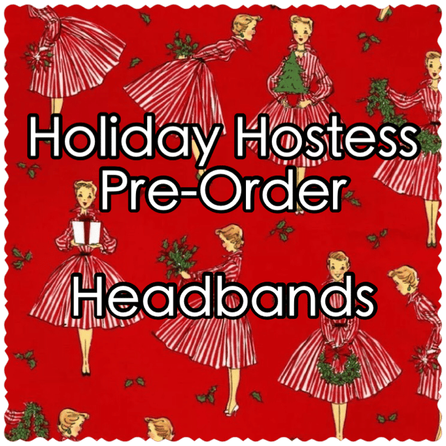 Image of Holiday Hostess Pre-Order: Oversized Bow or Knot Headband