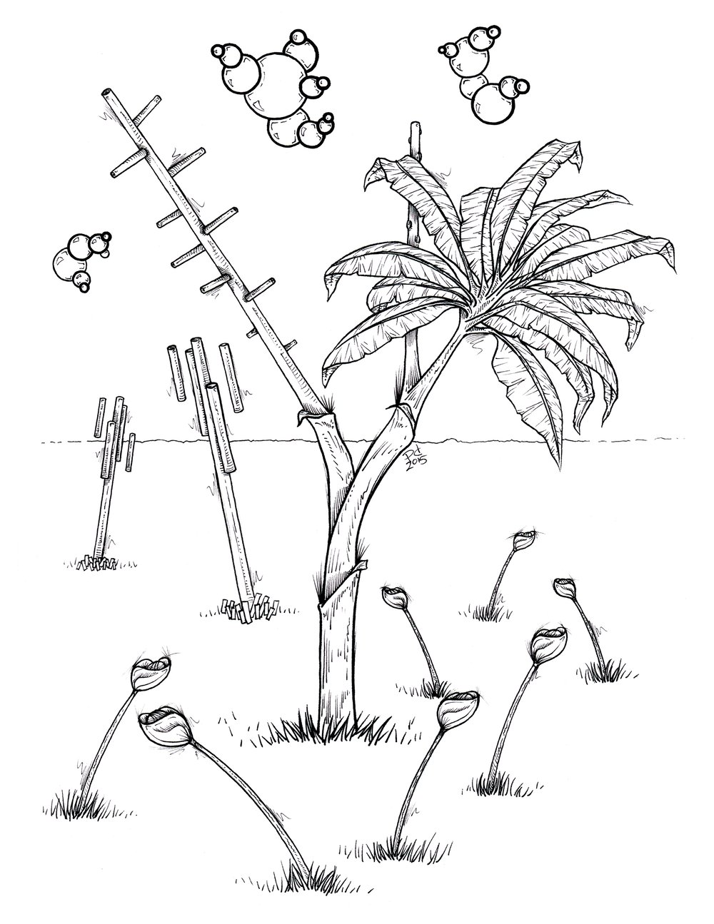 Image of "Trees #1" Limited Edition Art Print
