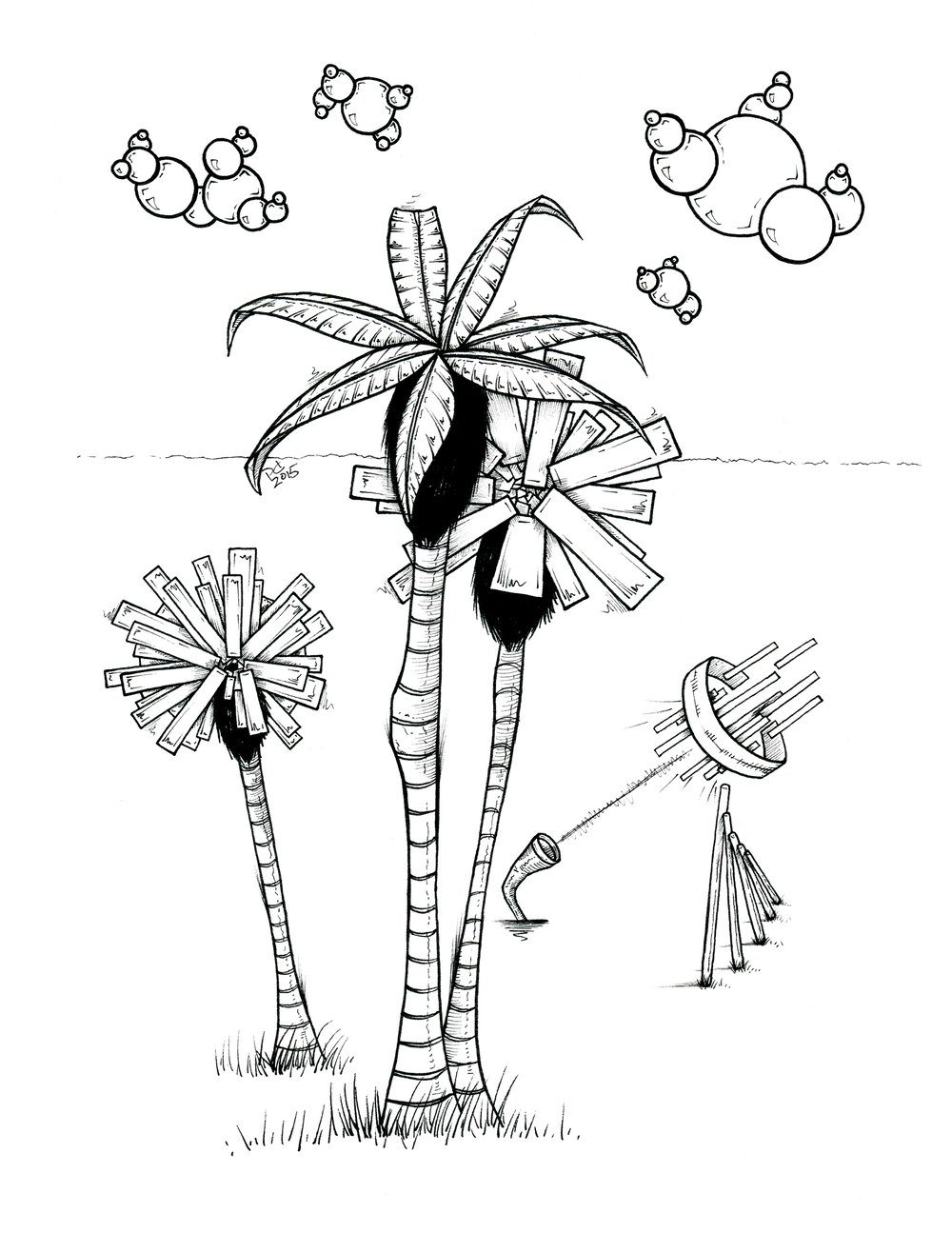 Image of "Trees #2" Limited Edition Art Print