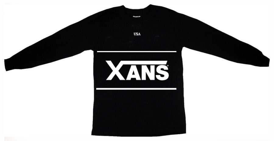 Image of Xans® Worldwide LongSleeve Black