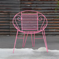 Image 2 of Vintage Outdoor chair in Pink