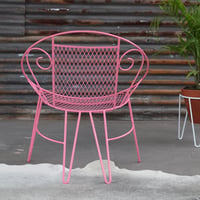 Image 5 of Vintage Outdoor chair in Pink