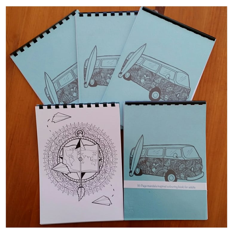 Image of A5 Colouring book