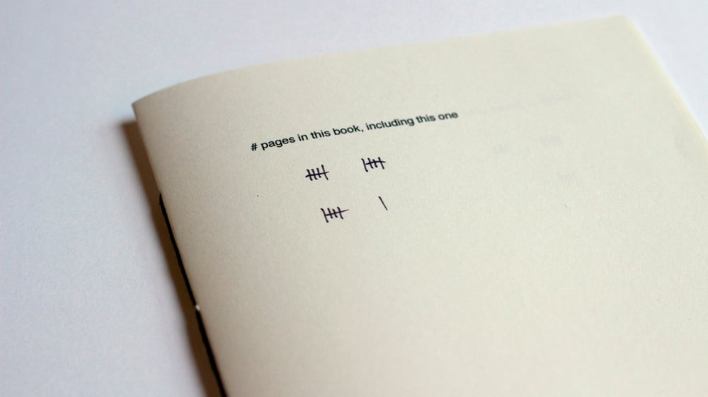 Image of Keep Count (an exercise in self-referentiality)