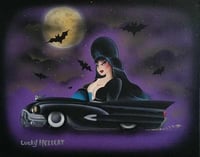 Cruisin' for a Boobin Elvira Print