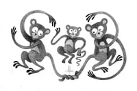 Image 2 of Gummiapor/ Rubber Monkeys (original artwork)