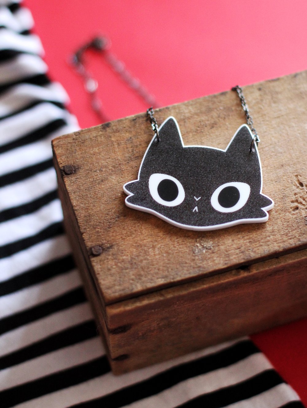 Monsieur Coal Black - Necklace