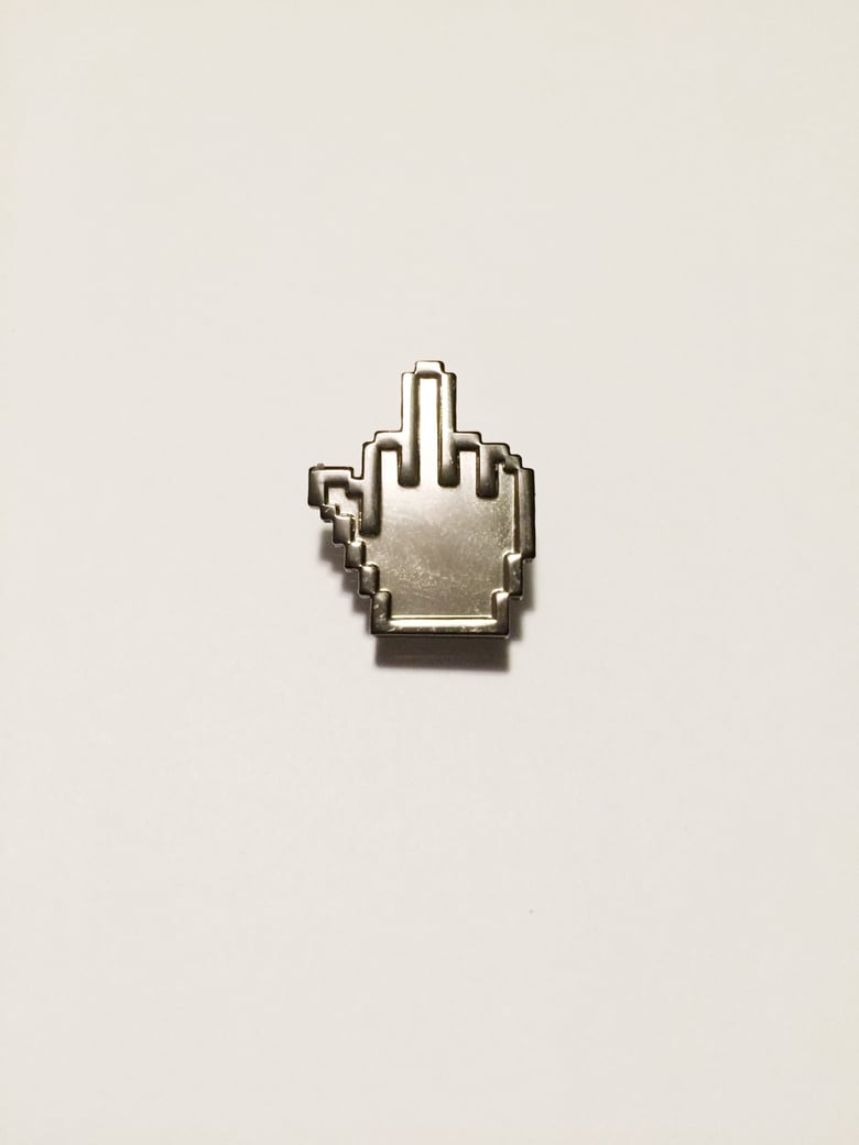 Image of SILVER FUCK PIN™