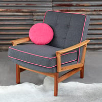 Image 1 of Black Blossom Fler Chair