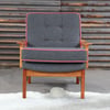 Black Blossom Fler Chair