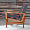 Black Blossom Fler Chair