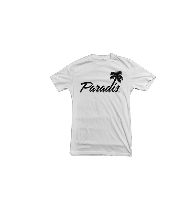 Image of PARADIS WHITE TEE.