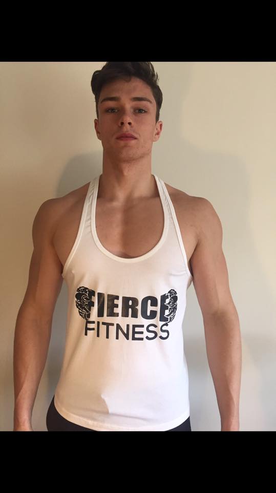 Image of Fierce Fitness White Stringer