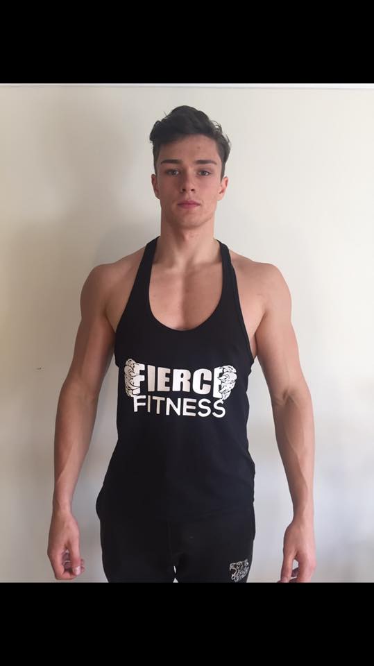 Image of Fierce Fitness Black Stringer