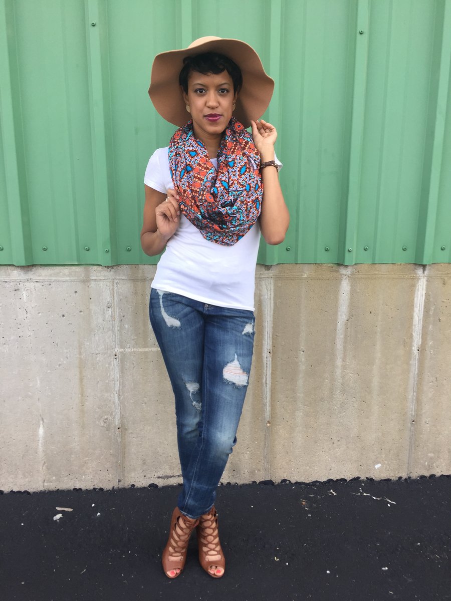 Image of Tribal Multi-Colored Scarf
