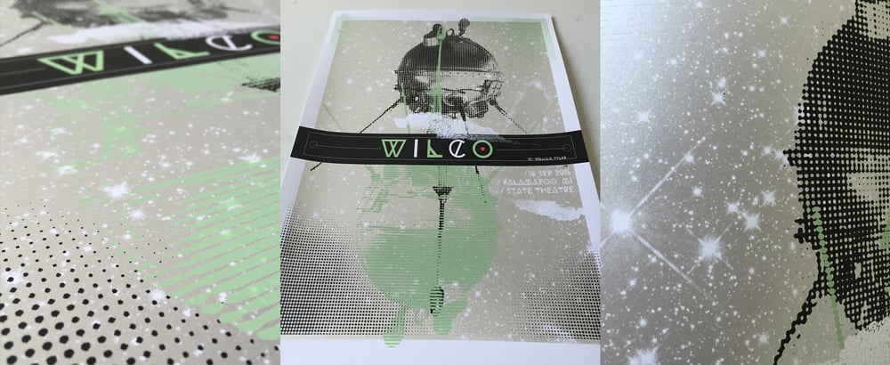 Wilco - Satellite Poster