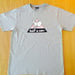 Image of Half A Cow T-Shirt - Grey Marl BACK IN STOCK!