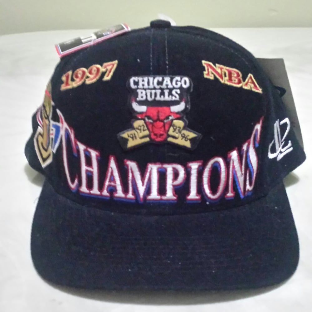 chicago bulls championship cap 1997