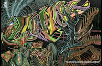 Image 1 of Alienz Graff Piece (poster)