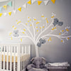 Modern Koala Cuteness Tree Wall Decal